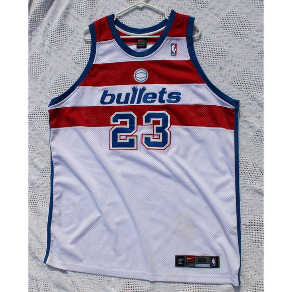 Authentic Nike Michael Jordan Washington Wizards Bullets jersey 52 XXL
